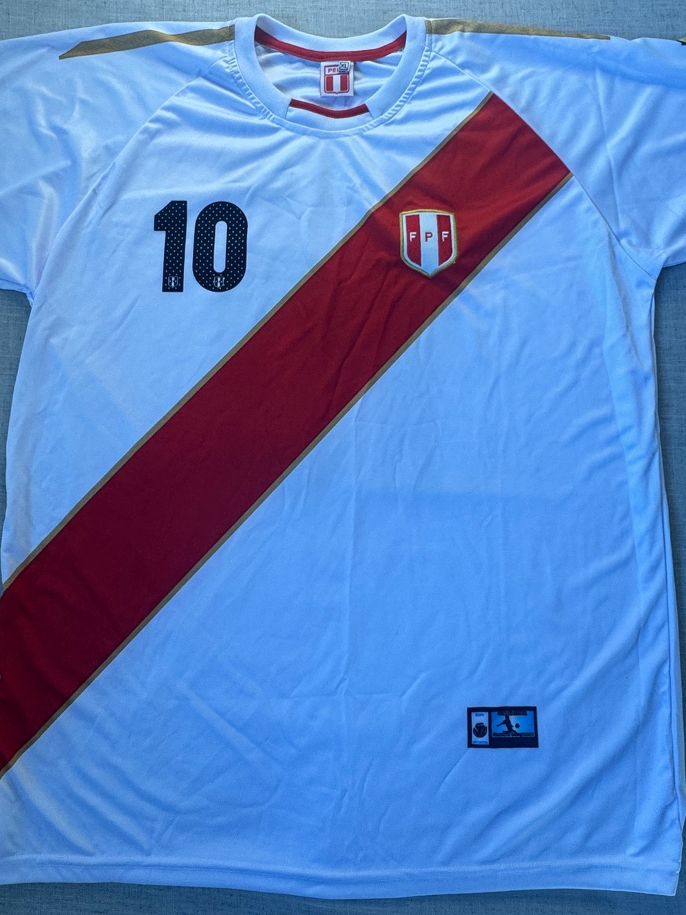 Peru Farfan #10 Soccer Jersey FIFA World Cup 2018 Qualifiers